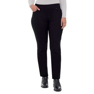 NEW Up! Pull-on 5-pocket Stretch Twill Pants | Black